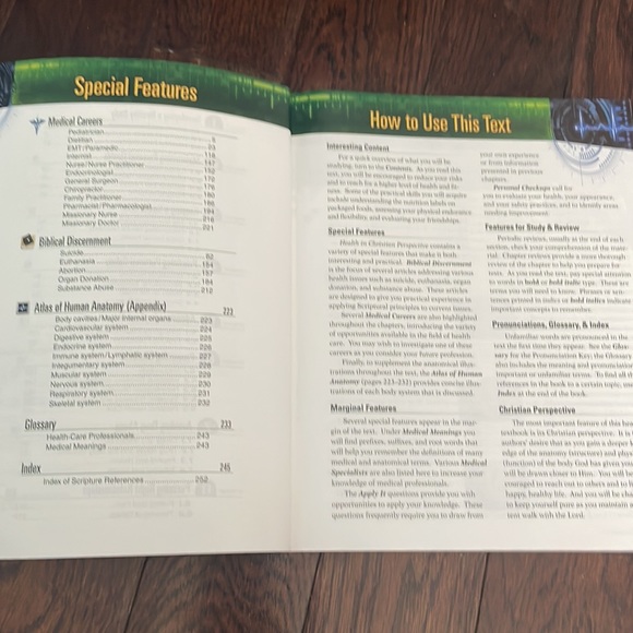 Abeka Homeschool 9th Grade Health Book and Answer Key - Picture 6 of 13